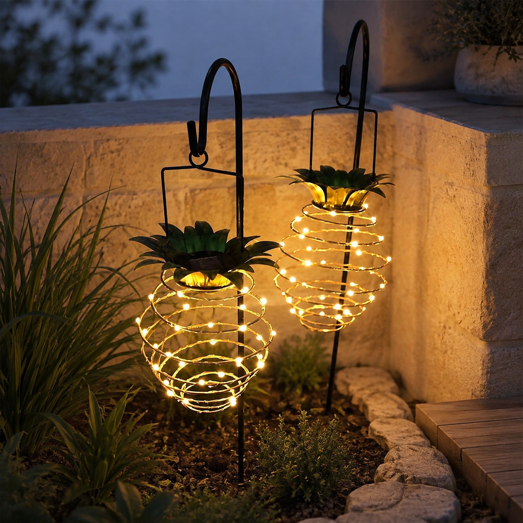 Ananas LED Hangende Tuinlamp
