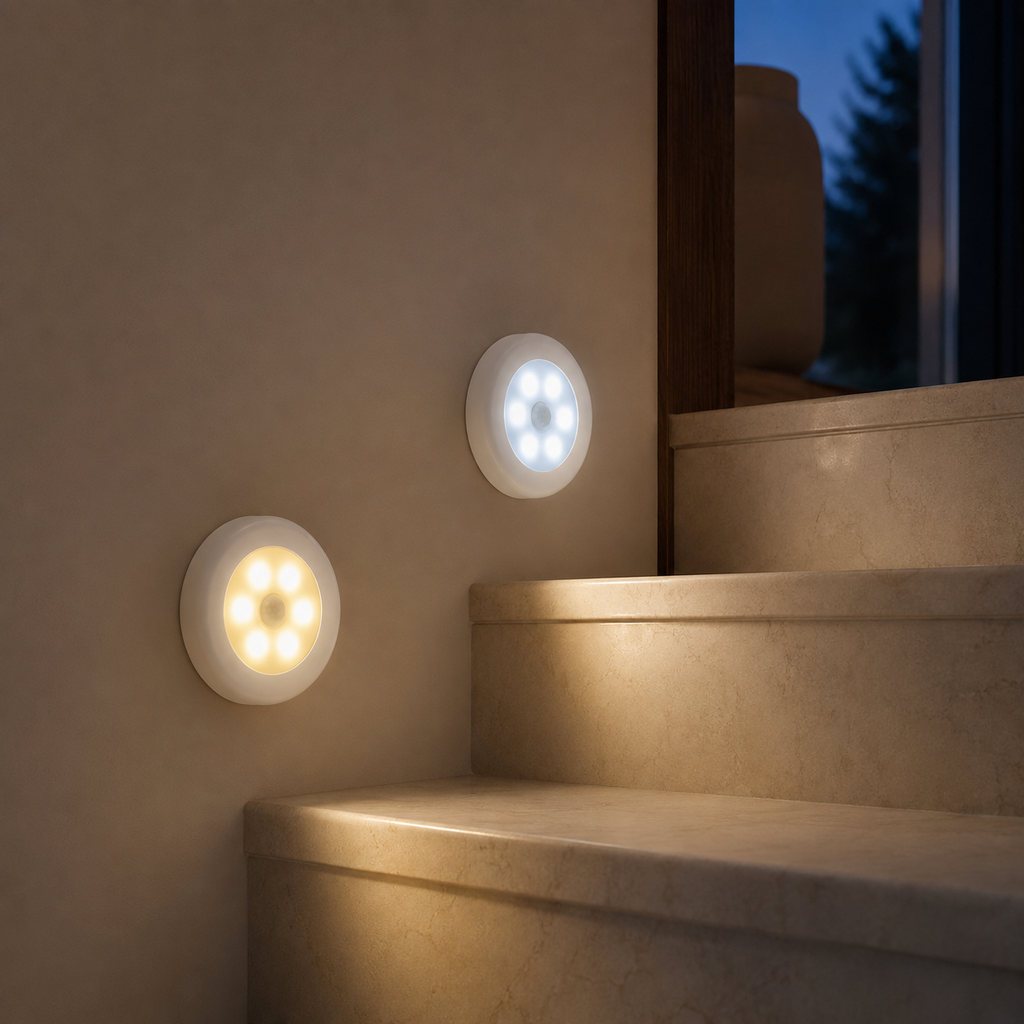 LED-nachtlampjes met bewegingssensor