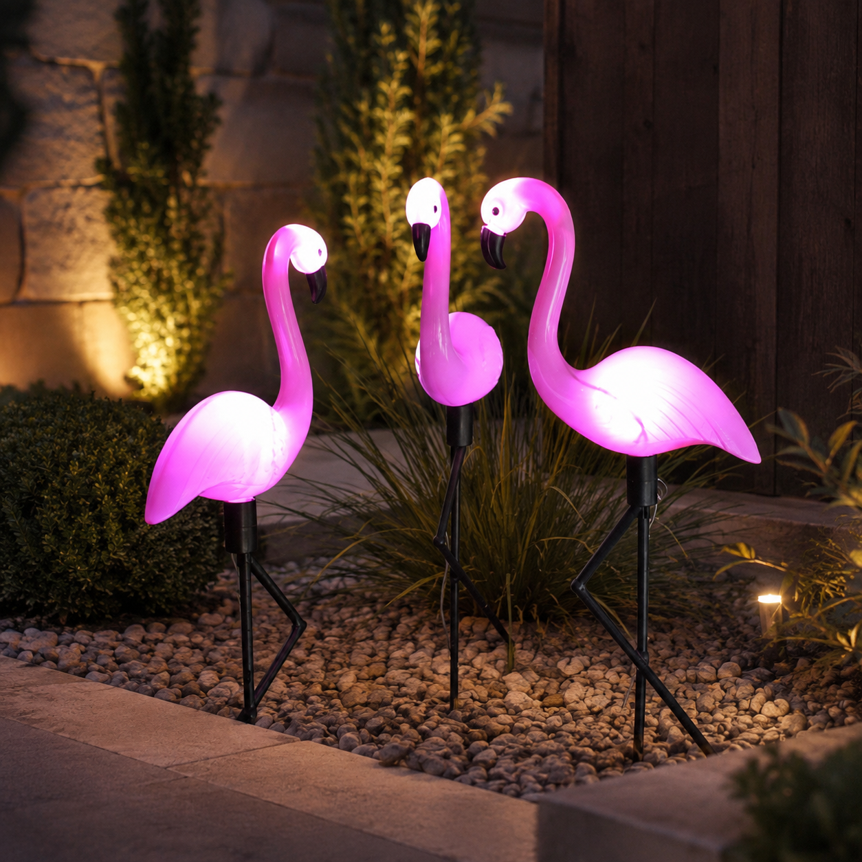 Tuinlamp Flamingo op Zonne-energie