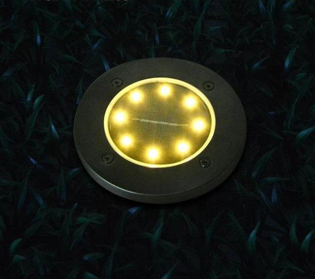 Callan Op zonne-energie werkende LED grondspot voor de tuin