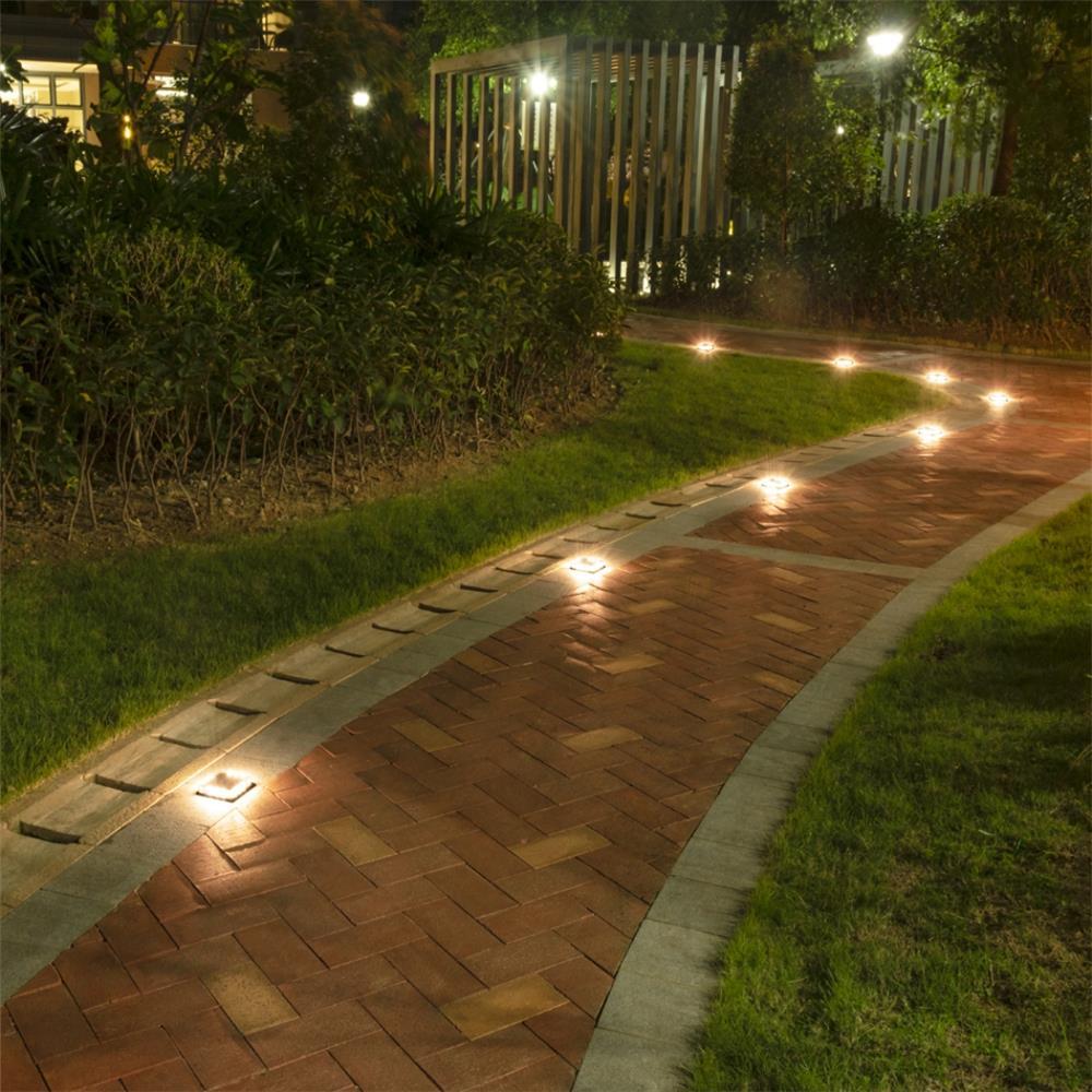 Calandra led-grondspot op zonne-energie