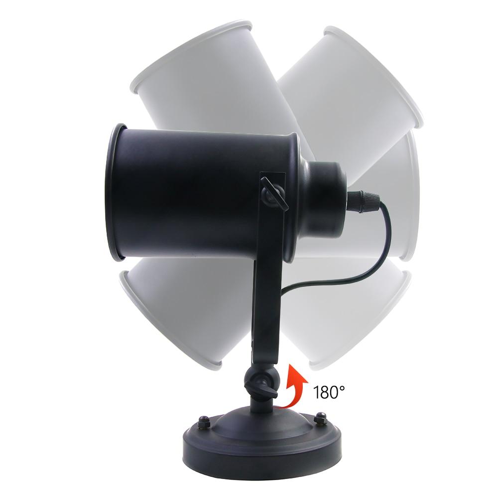 Mont verstelbare industriële wandlamp