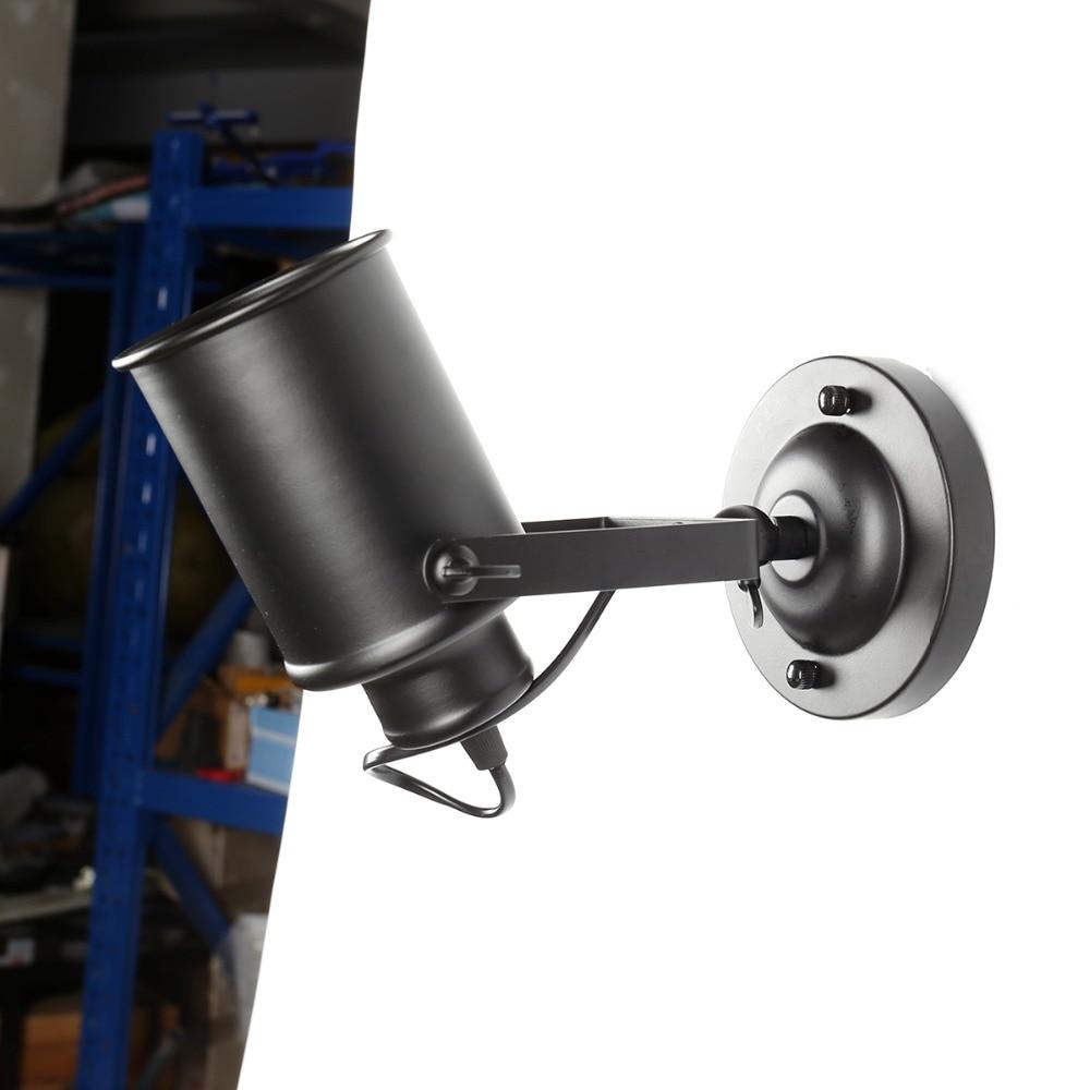 Mont verstelbare industriële wandlamp