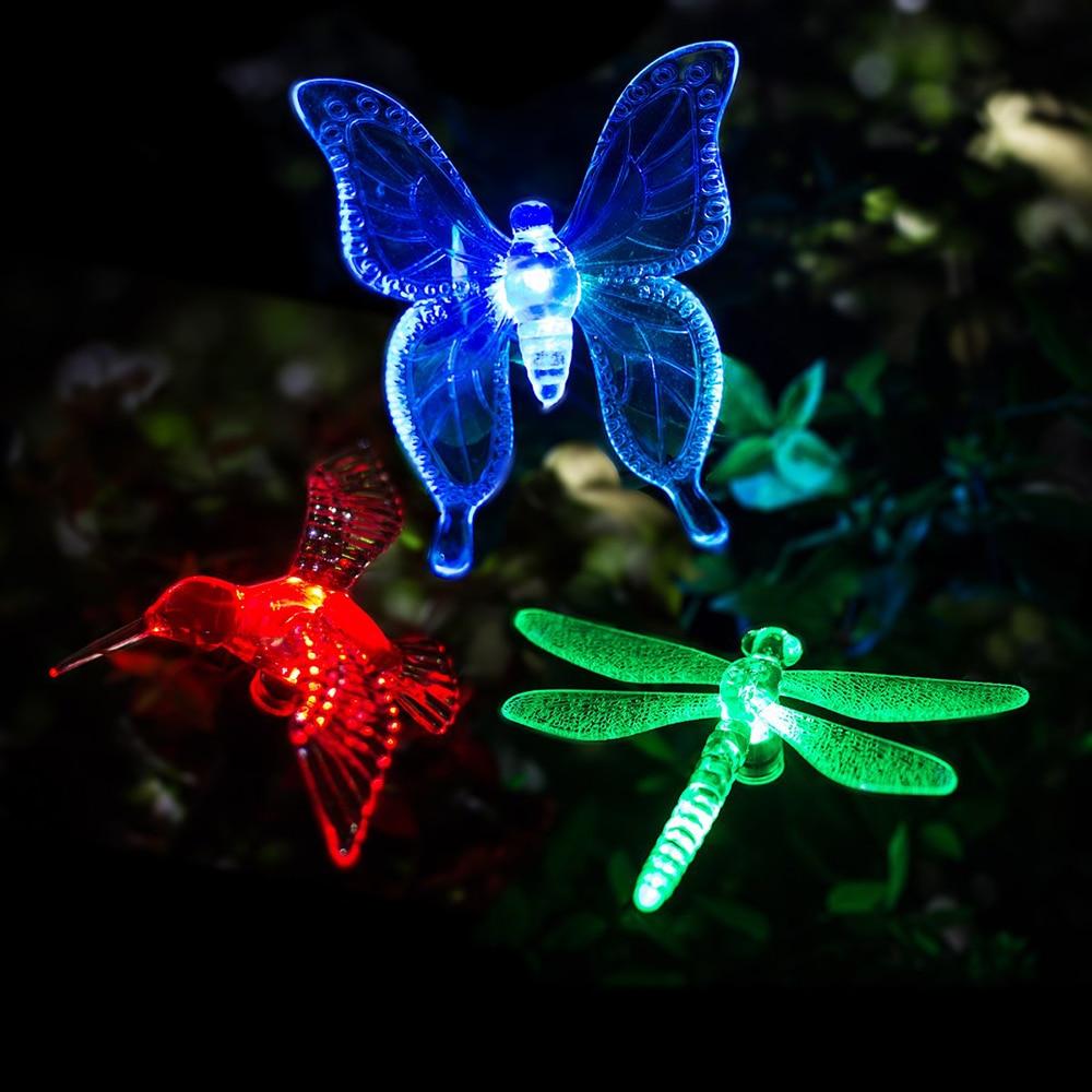 Kleurrijke LED Tuinverlichting