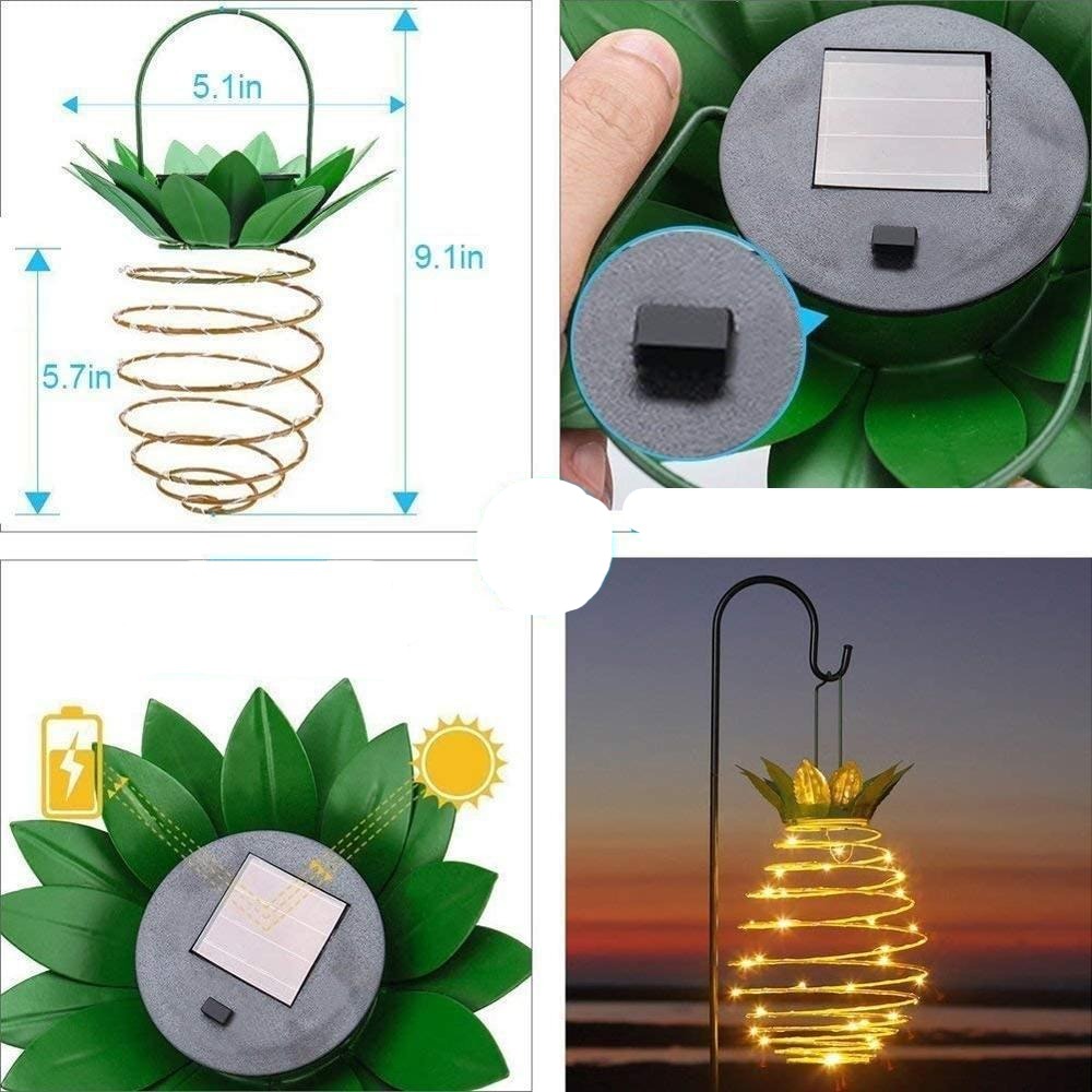 Ananas LED Hangende Tuinlamp