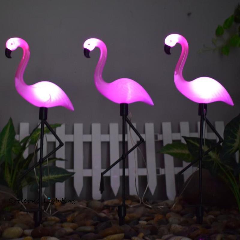 Tuinlamp Flamingo op Zonne-energie