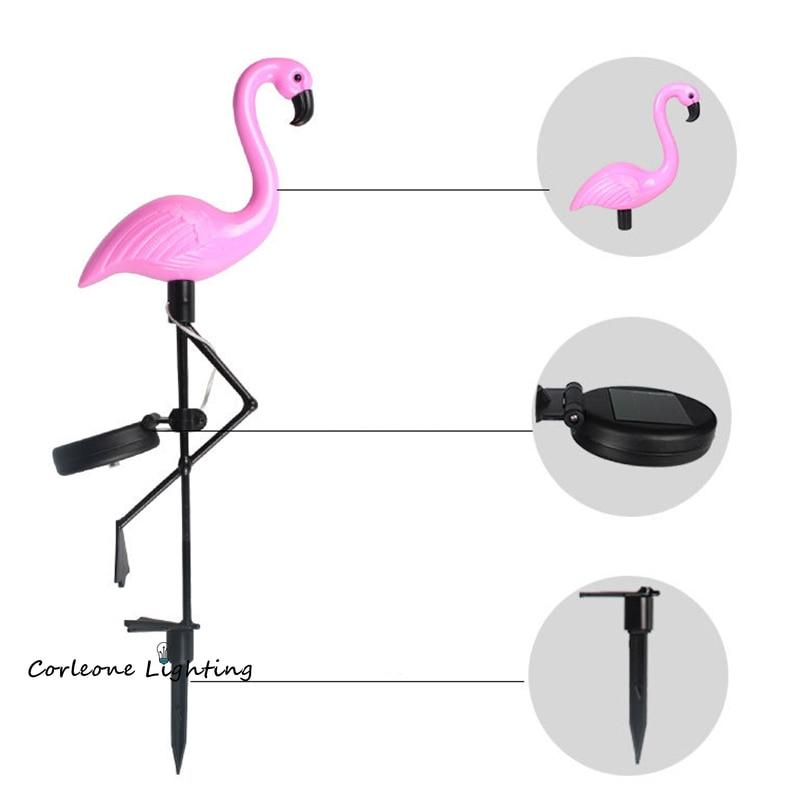 Tuinlamp Flamingo op Zonne-energie