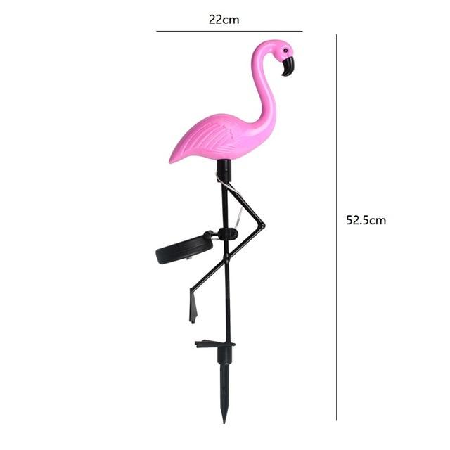 Tuinlamp Flamingo op Zonne-energie