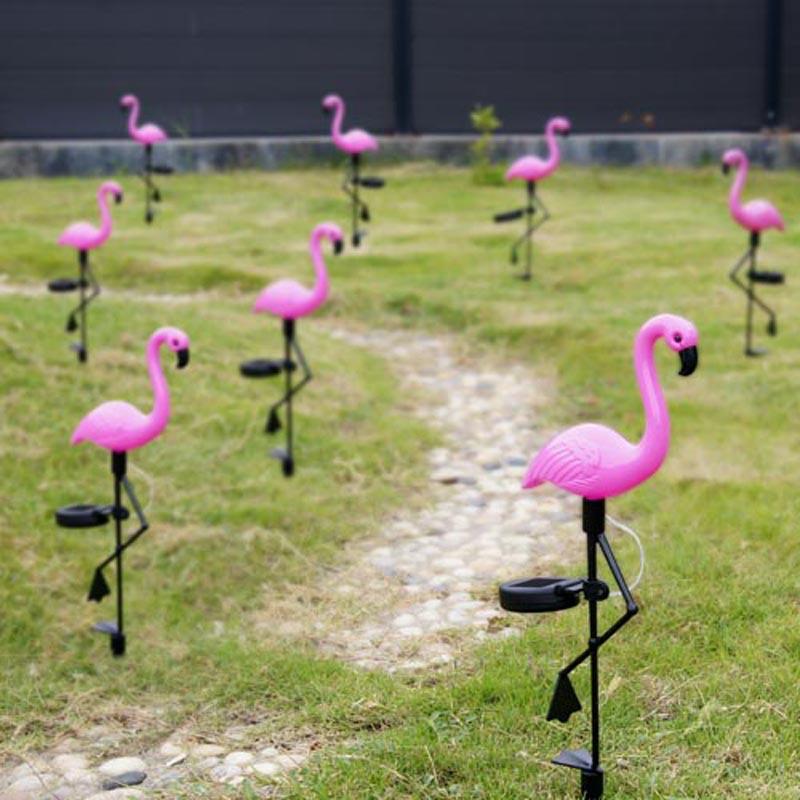 Tuinlamp Flamingo op Zonne-energie