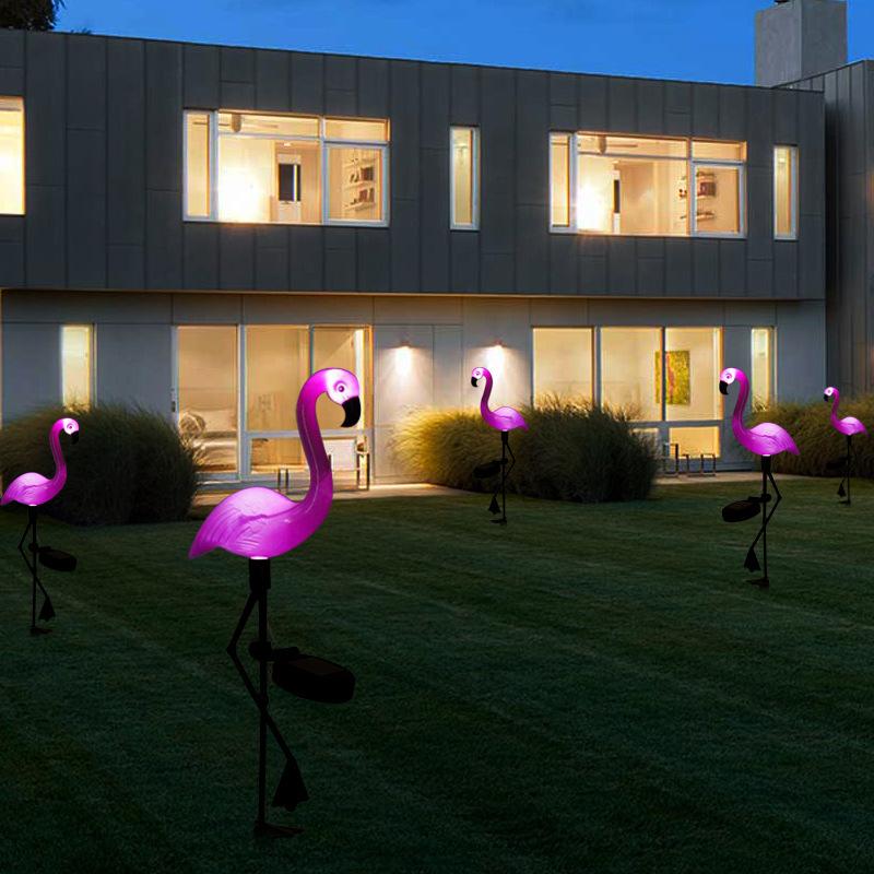 Tuinlamp Flamingo op Zonne-energie