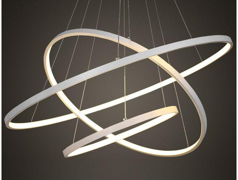 Moderne ronde ringkroonluchter – detailfoto 12