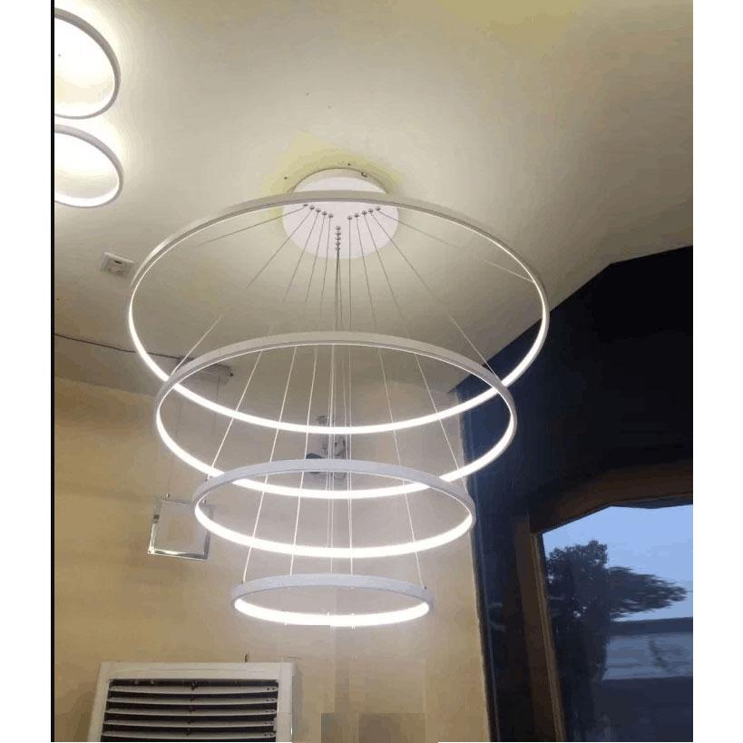 Moderne ronde ringkroonluchter – detailfoto 13