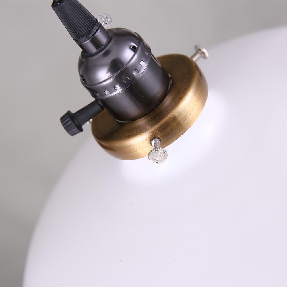Zelus Vintage Retro Metalen Hanglamp met Kap