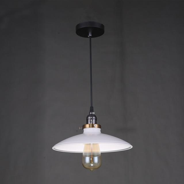 Zelus Vintage Retro Metalen Hanglamp met Kap