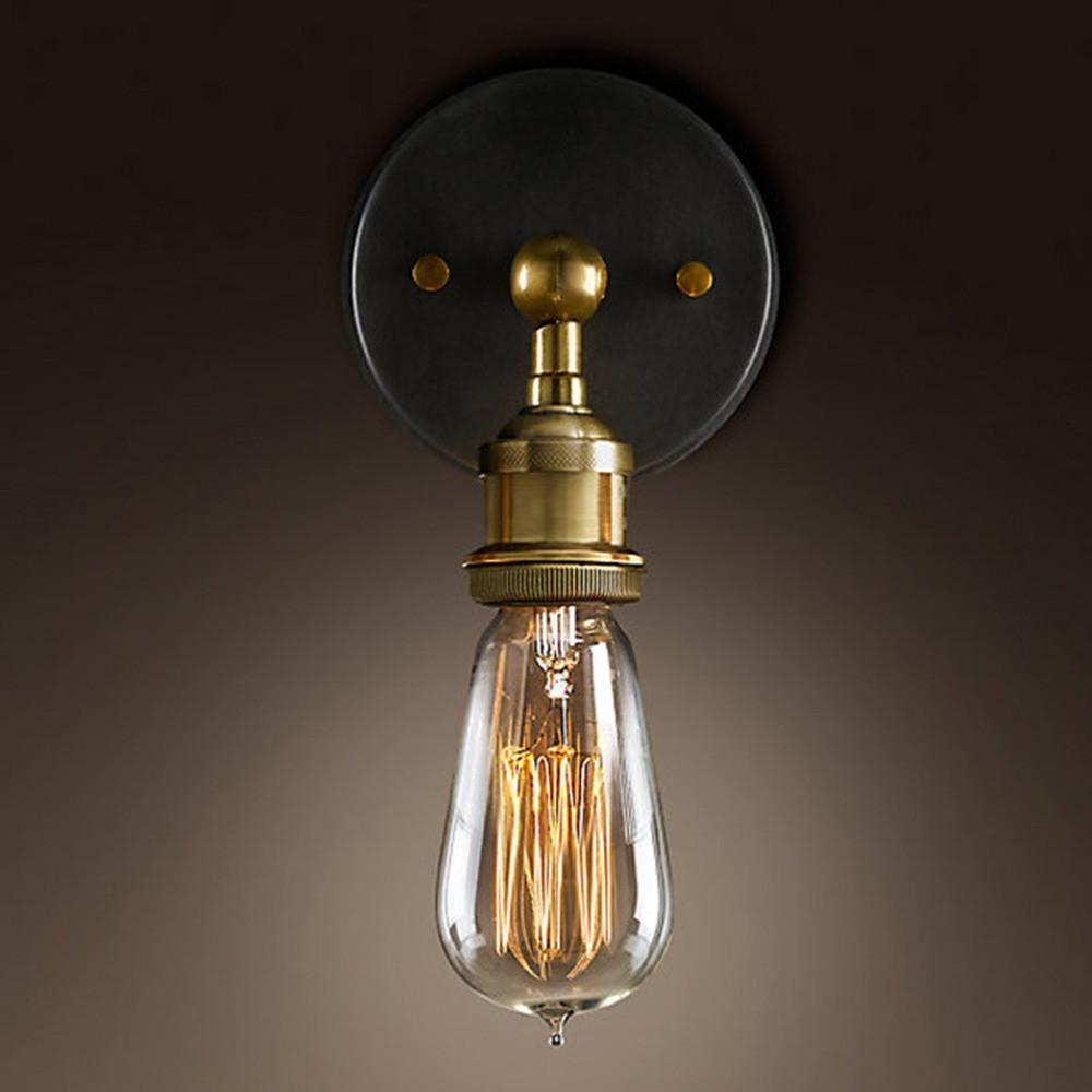 Moderne Landelijke Stijl Messing Wandlamp