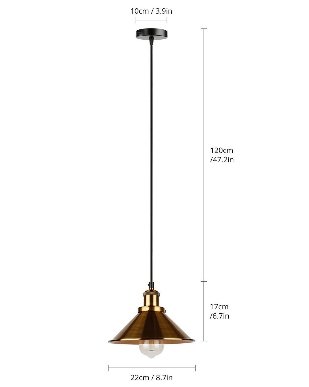 Pius Moderne hanglamp