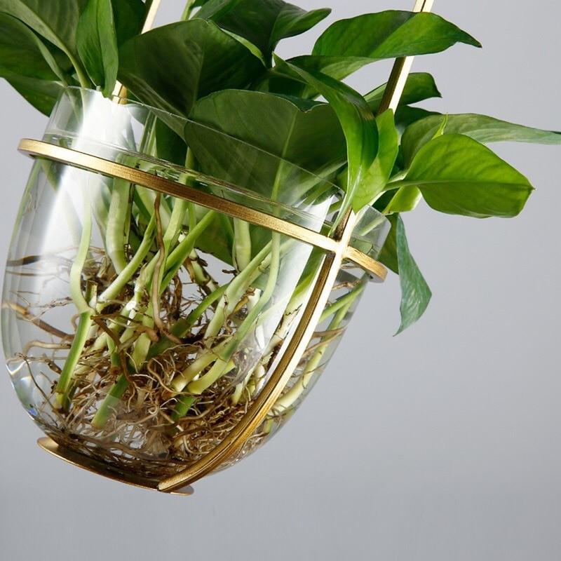 Lileas hanglamp met plantenhouder