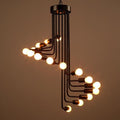 Ava – Moderne Scandinavische spiraalkroonluchter – detailfoto 9