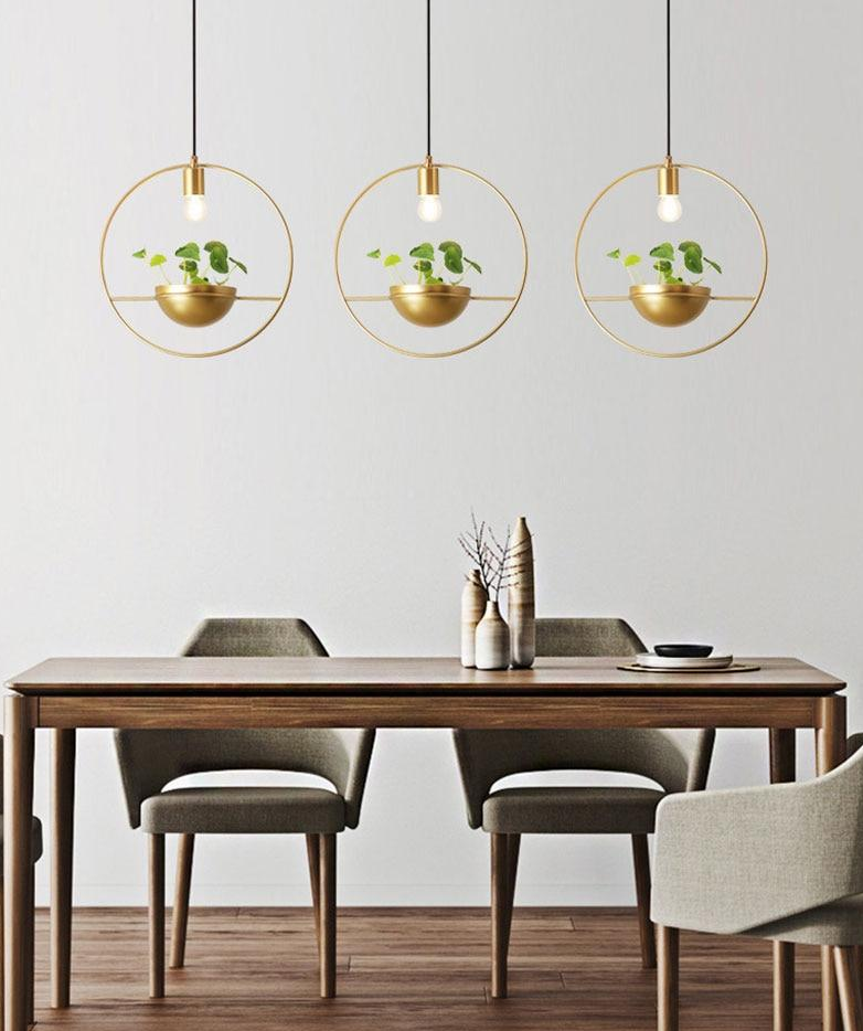 Althea Moderne Scandinavische hanglamp met plantenbak