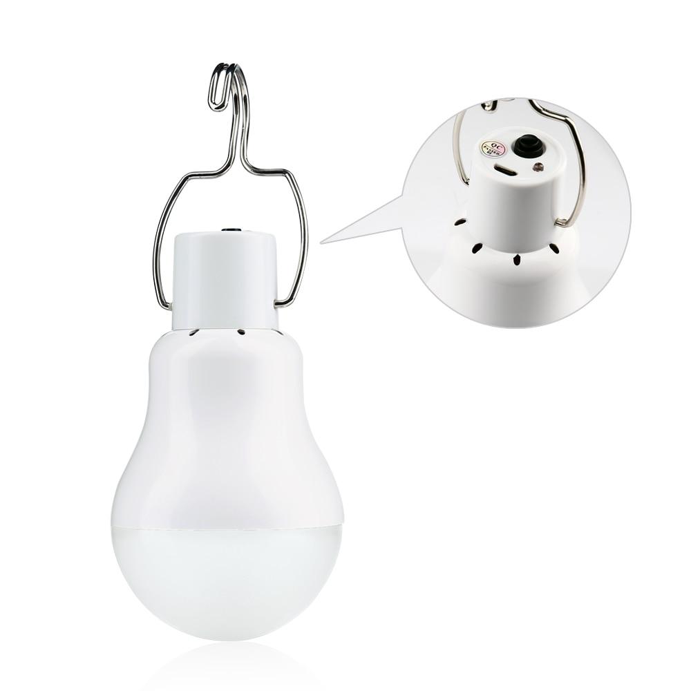 Draagbare LED-buitenlamp op zonne-energie