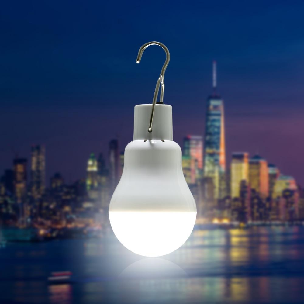 Draagbare LED-buitenlamp op zonne-energie