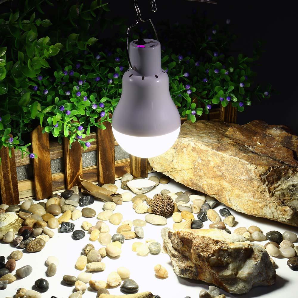 Draagbare LED-buitenlamp op zonne-energie