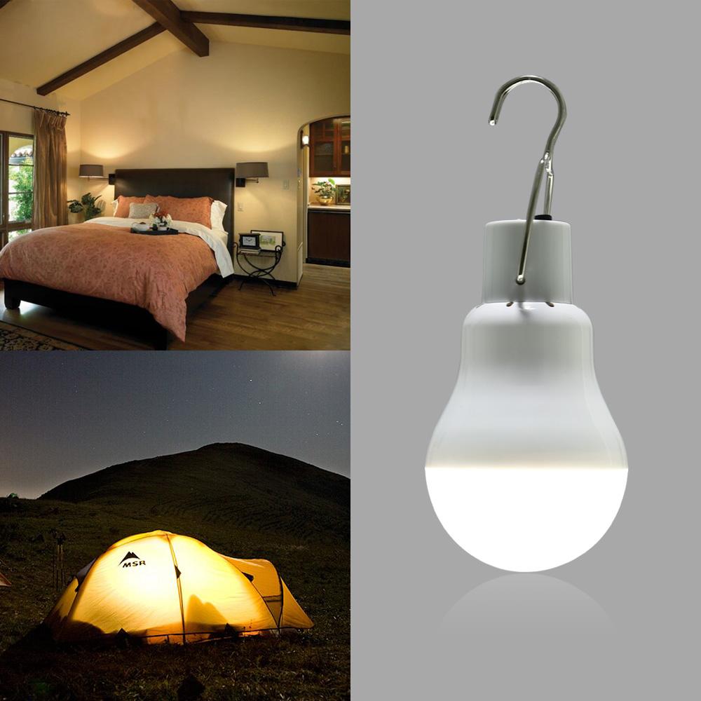 Draagbare LED-buitenlamp op zonne-energie